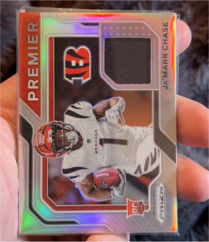 2021 Panini Prizm Premier #PJ-7 Ja'Marr Chase — front