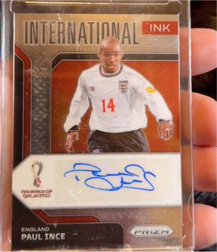 2022 Panini Prizm #S-PI Paul Ince — front