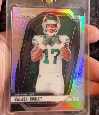 2024 Panini Prizm Rookie Variations #27 Malachi Corley Silver Prizm — front