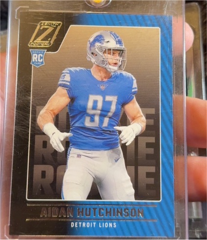 2022 Panini Zenith #113 Aidan Hutchinson — front