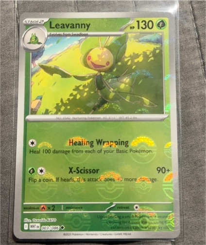 2023 Pokémon SV: White Flare #003 Leavanny — front