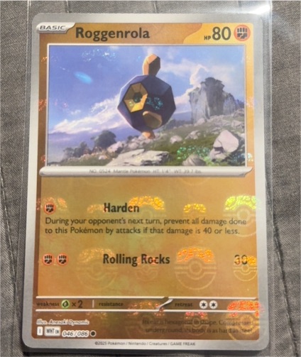 2025 Pokémon SV White Flare #046 Roggenrola — front