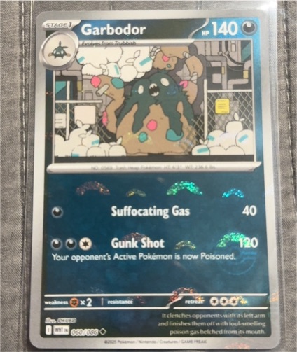 2022 Pokémon Scarlet & Violet #060 Garbodor — front