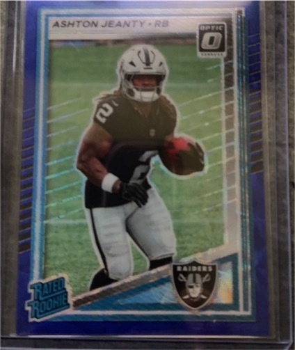 2025 Panini Donruss Optic #202 Ashton Jeanty — front