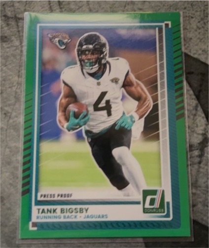 2025 Donruss #290 Tank Bigsby — front