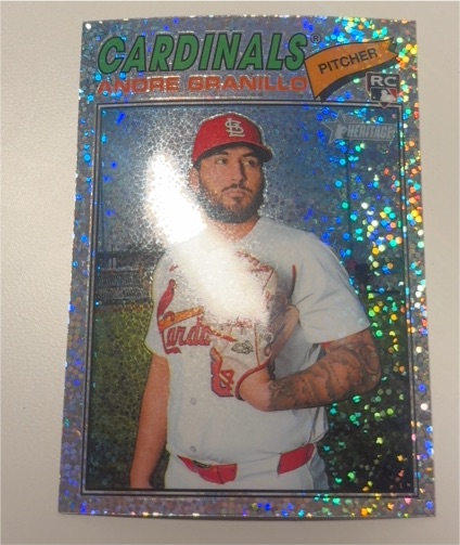 2026 Topps Heritage #32 Andre Granillo — front