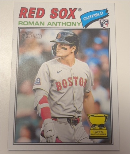 2026 Topps Heritage #86 Roman Anthony — front