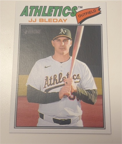 2026 Topps Heritage #236 JJ Bleday — front