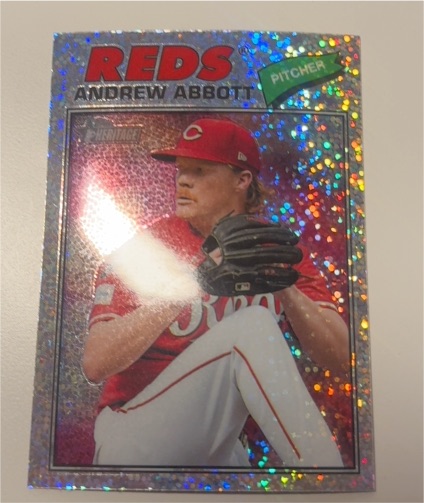 2025 Topps Heritage #469 Andrew Abbott — front