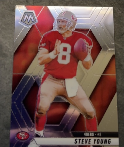 2025 Panini Mosaic #10 Steve Young — front