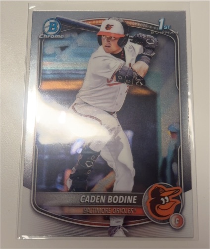 2025 Bowman Draft #BDC-63 Caden Bodine — front