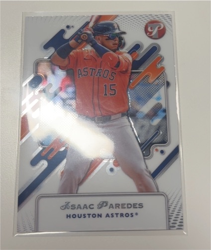 2025 Topps Pristine #163 Isaac Paredes — front