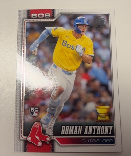 2026 Topps Series 1 #189 Roman Anthony — front