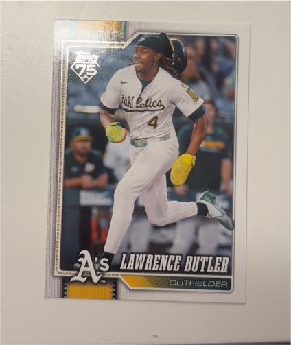 2026 Topps Series 1 #324 Lawrence Butler — front