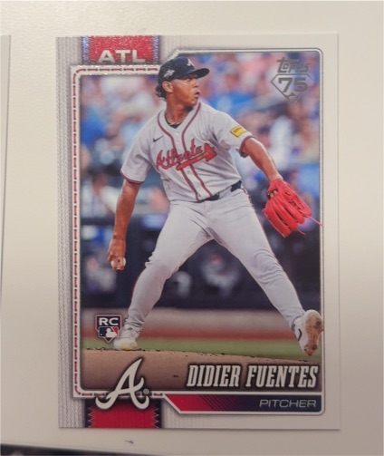 2026 Topps #243 Didier Fuentes — front