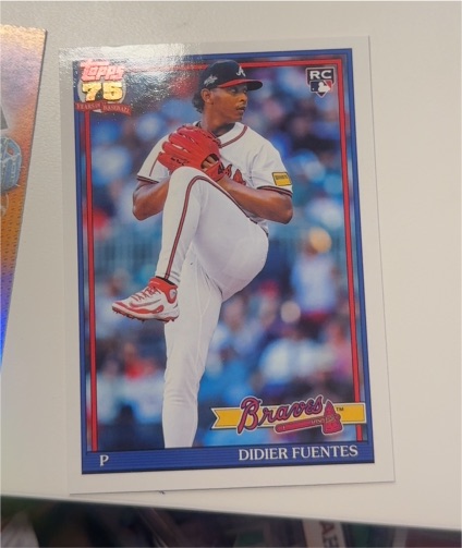 2026 Topps Series 1 #T91-76 Didier Fuentes — front