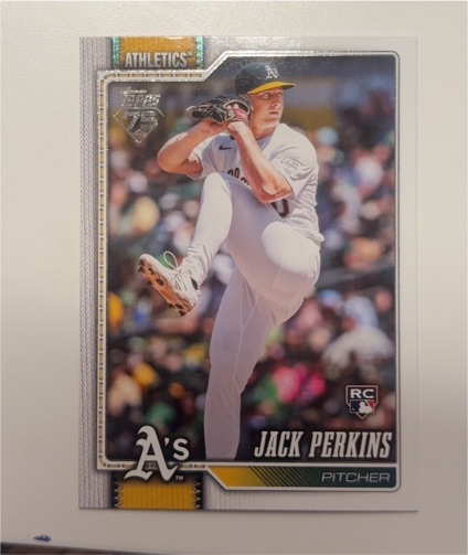 2026 Topps Series 1 #206 Jack Perkins — front