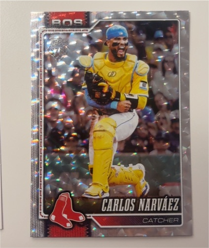 2026 Topps Series 1 #344 Carlos Narváez — front