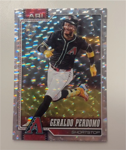 2026 Topps Series 1 #257 Geraldo Perdomo — front