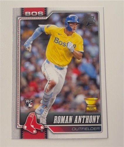 2026 Topps Series 1 #189 Roman Anthony — front