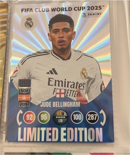 2025 Panini FIFA Club World Cup #287 Jude Bellingham Limited Edition — front