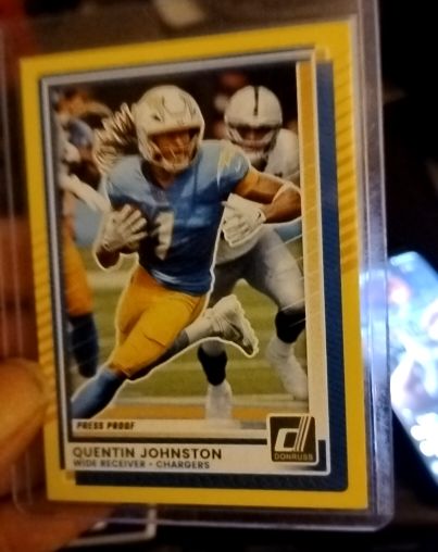 2025 Panini Donruss #167 Quentin Johnston — front