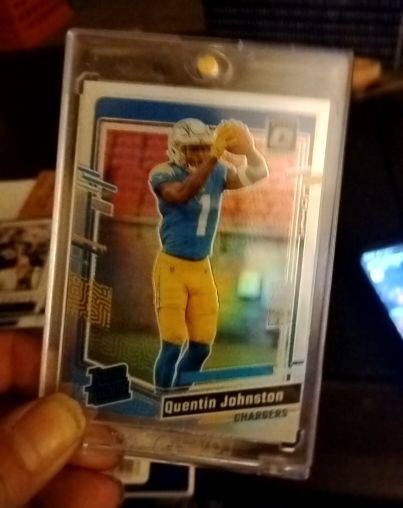 2023 Panini Donruss Optic #265 Quentin Johnston — front