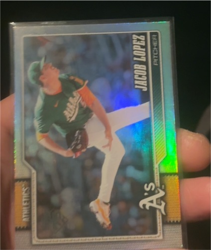 2026 Topps Series 1 #76 Jacob Lopez — front