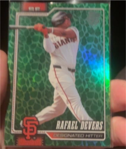 2026 Topps Series 1 #219 Rafael Devers — front