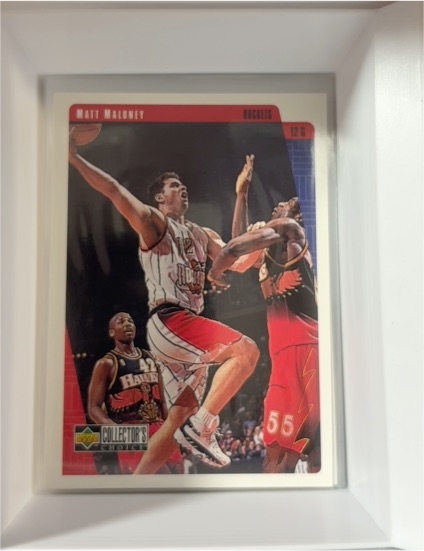 1997-98 Collector's Choice #251 Matt Maloney Houston Rockets — front