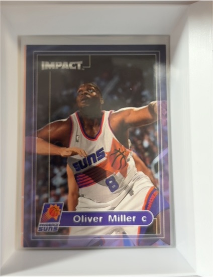 1999-00 Skybox Impact #83 Oliver Miller — front