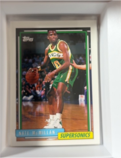 1992-93 Topps #306 Nate McMillan — front