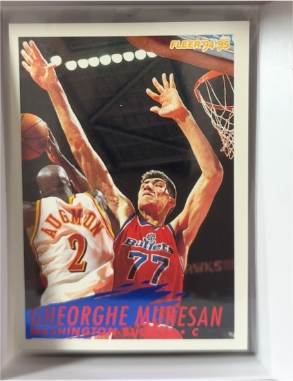 1994-95 Fleer #235 Gheorghe Muresan Washington Bullets — front
