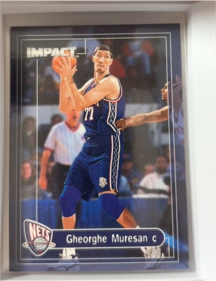 1999-00 Skybox Impact #121 Gheorghe Muresan — front