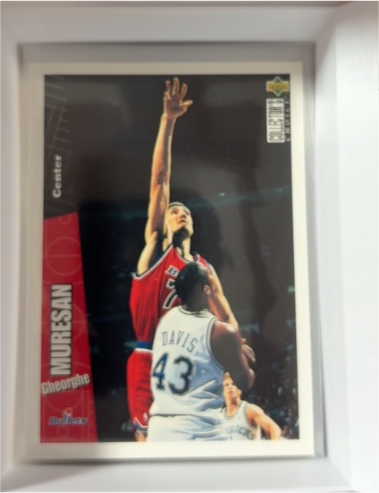 1996-97 Upper Deck Collector's Choice #165 Gheorghe Muresan — front