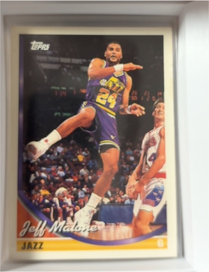 1993-94 Topps #87 Jeff Malone — front