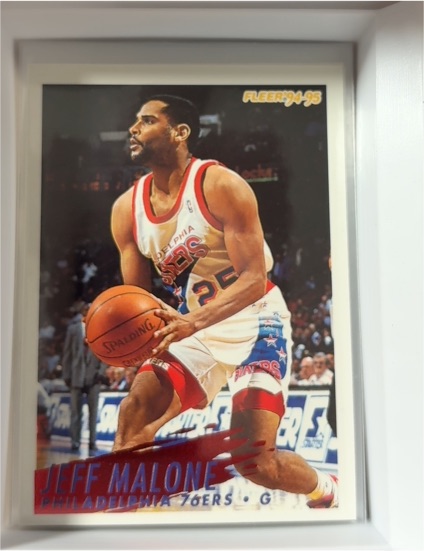 1994-95 Fleer #169 Jeff Malone — front