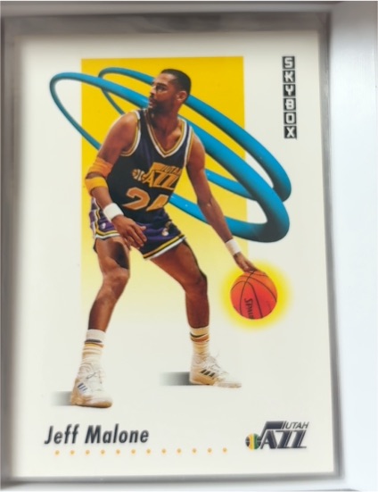 1991-92 SkyBox #282 Jeff Malone — front