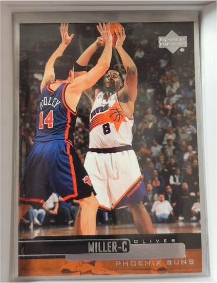 1999-00 Upper Deck #274 Oliver Miller — front