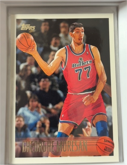 1996-97 Topps #77 Gheorghe Muresan — front