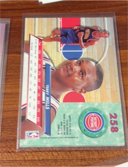 1993-94 Upper Deck #58 Terry Mills — front