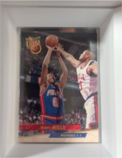 1993 Fleer Ultra #58 Terry Mills — front