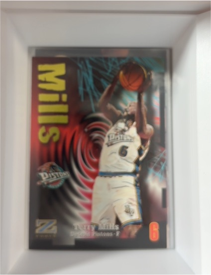 1997-98 SkyBox Z-Force #17 Terry Mills — front