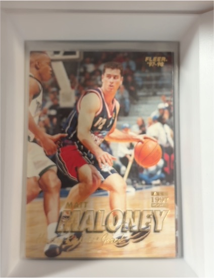 1997-98 Fleer #192 Matt Maloney — front