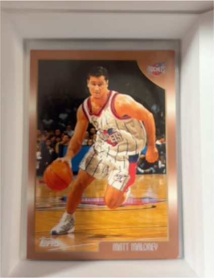 1998-99 Topps #52 Matt Maloney — front