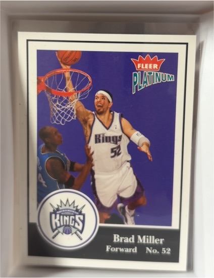 2003-04 Fleer Platinum #2 Brad Miller — front