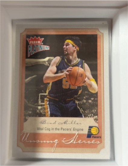 2002-03 Fleer Platinum #160 Brad Miller — front