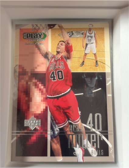 2001-02 Upper Deck Playmakers Limited #40 Brad Miller — front
