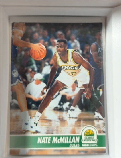 1994-95 NBA Hoops #202 Nate McMillan — front
