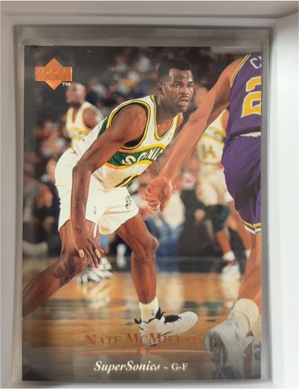 1995-96 Upper Deck #29 Nate McMillan — front